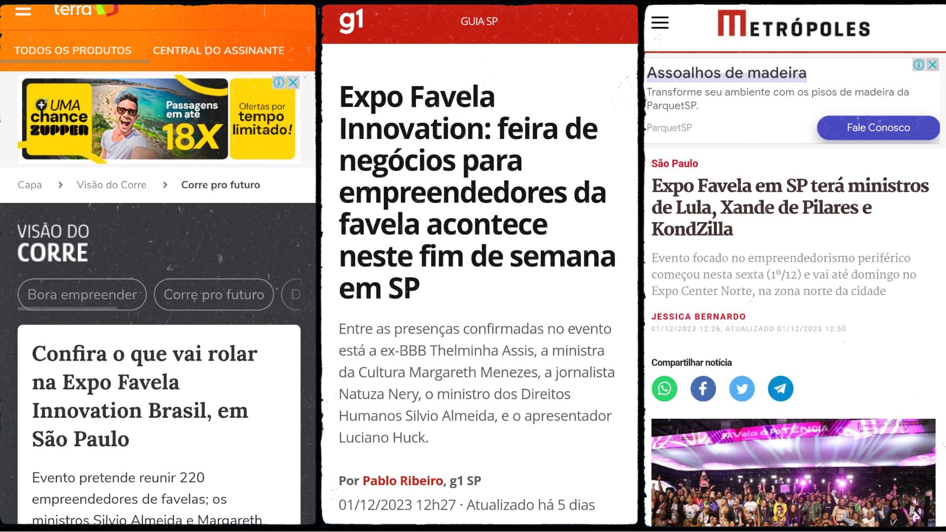 A Edi O Nacional Da Expo Favela Innovation Foi Destaque Na M Dia Por